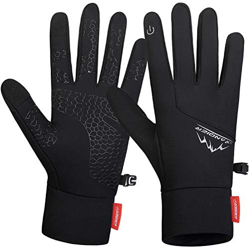 Anqier Winter Gloves,Newest Windproof Warm Touchscreen Gloves Men Women For Cycl